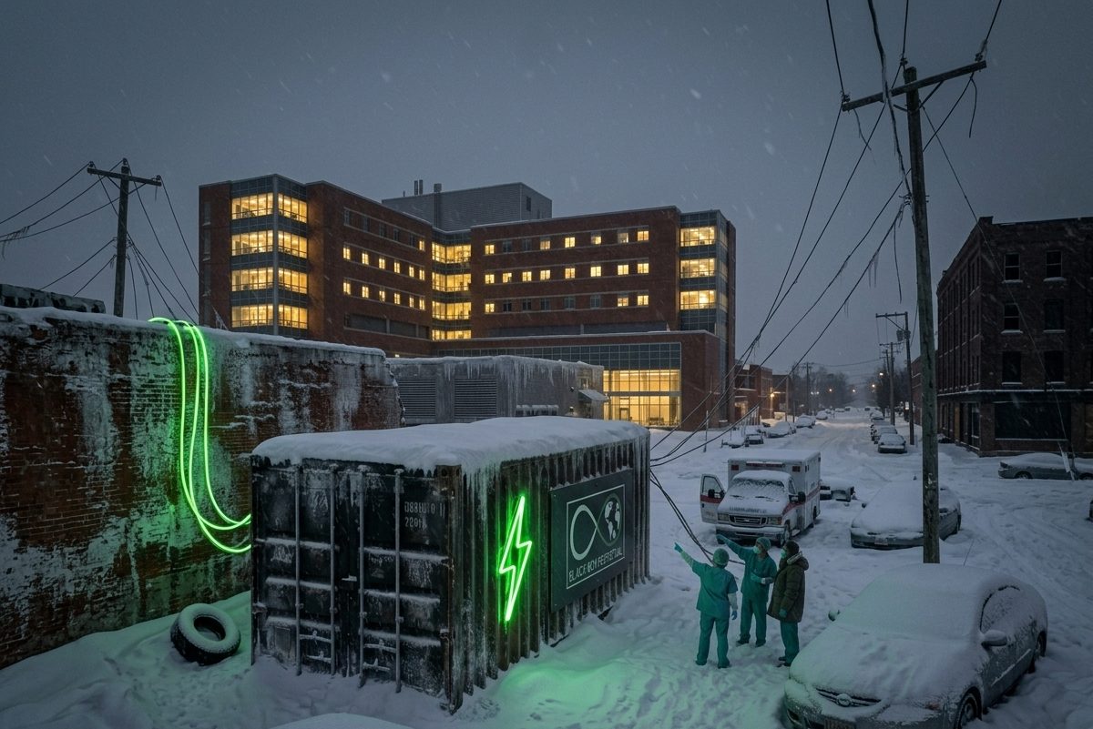 Hospital Emergency Power Black Box Perpetual