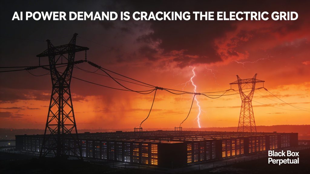 AI data center power usage