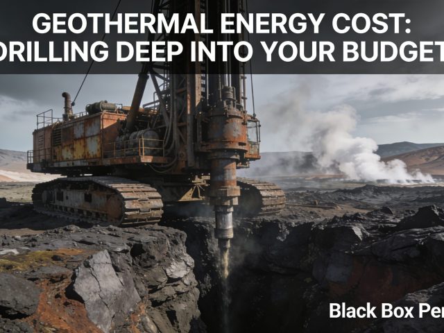 Geothermal Energy Cost: Why Earth’s Heat Comes With an Earth-Sized Bill